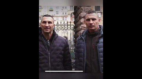 The Klitschko brothers ask for unity after Ukraine invasion