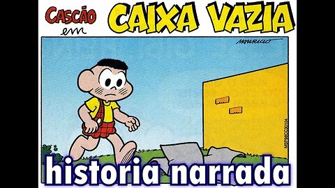 Cascão em-Caixa vazia | Gibis do Rapha