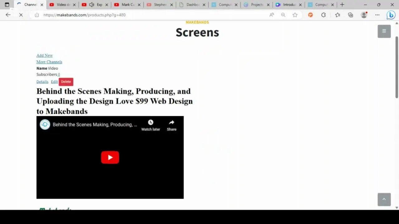 Adding 100 Hours Watched Results Award to Our YouTube Mastery System Makebands & Google Drive Integ
