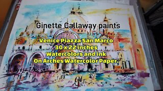 Art Venice Italy Piazza San Marco Tourist Destination