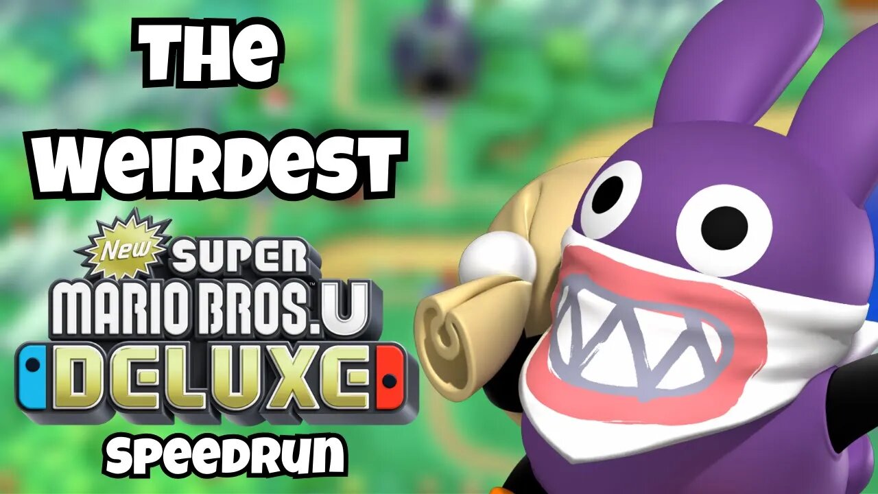 The Weirdest Speedrun I've Done (NSMB U Nabbit %)