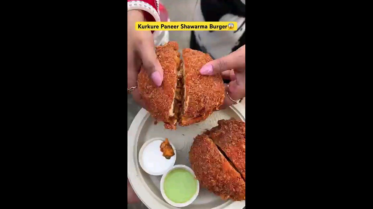 Daily बेचते है 500 से भी ज़्यादा Kurkure Paneer Shawarma Burger ₹99/- Paneer se भरपूर मात्र ₹99/