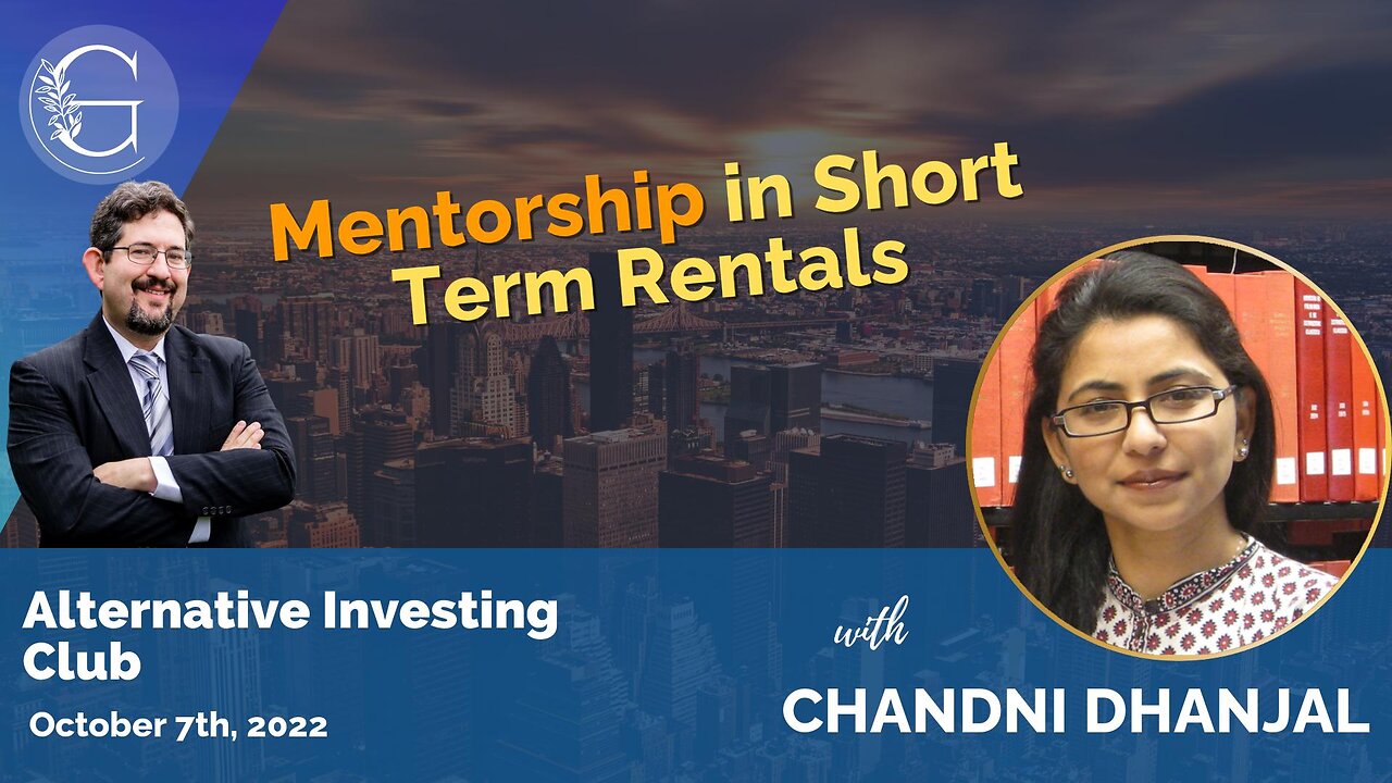 Mentorship in Short Term Rentals