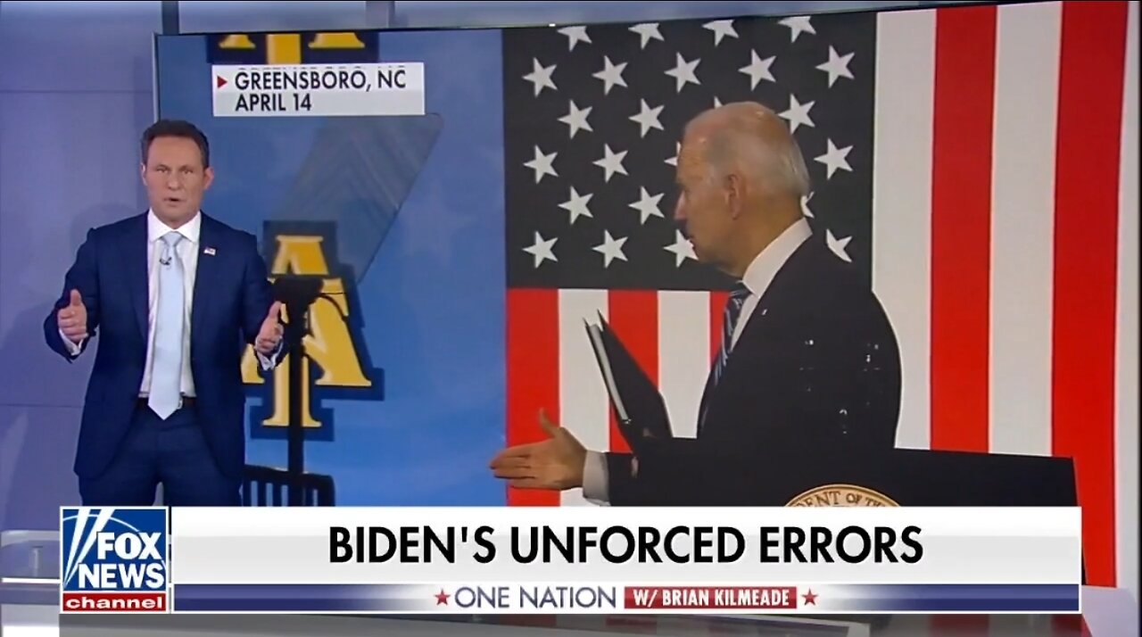 Brian Kilmeade: Biden Has Perfected The Unforced Error