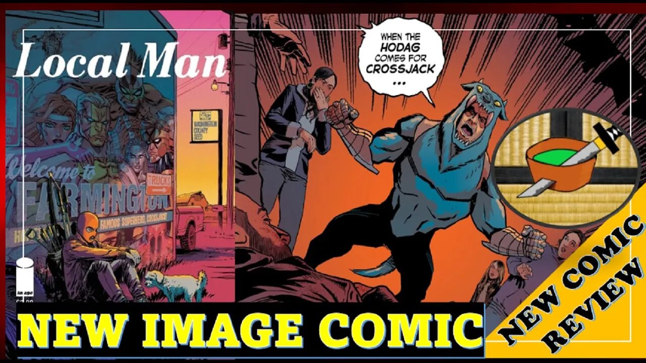 LOCAL MAN Comic Book Review | Thoughts on Savage Dragon and Image Comics