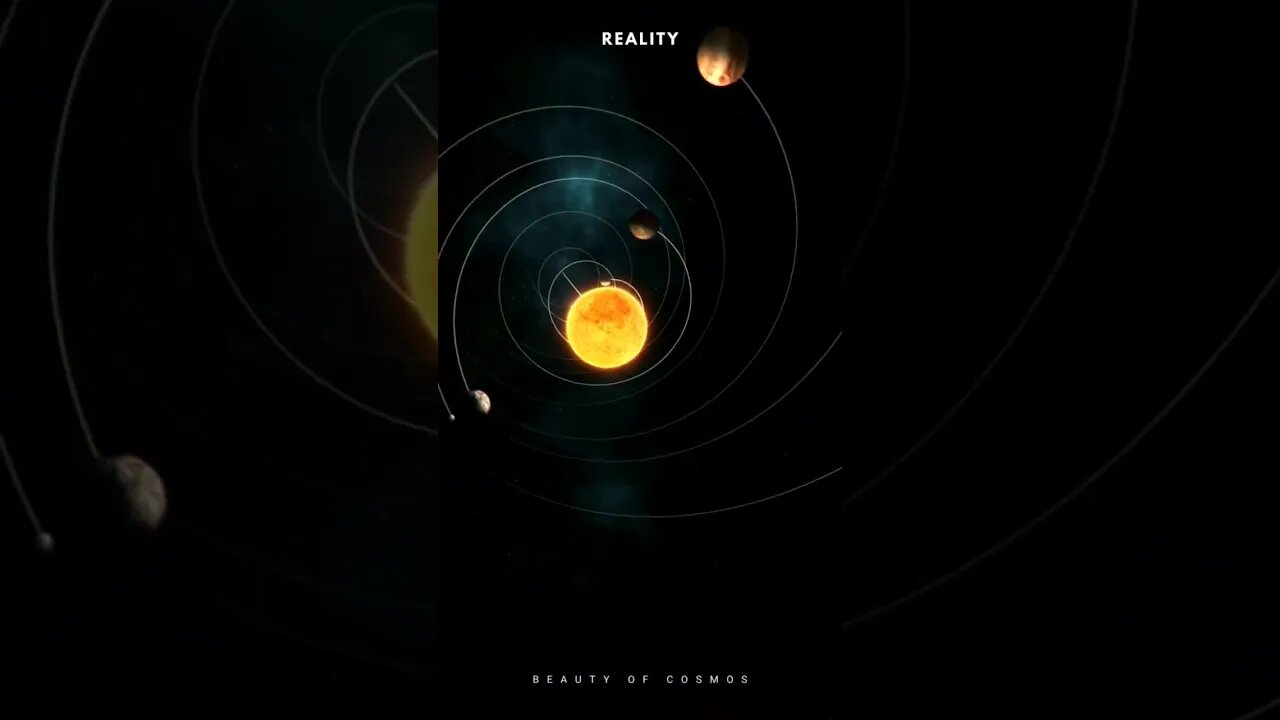 Perception VS Reality #reality #solarsystem #perception percept