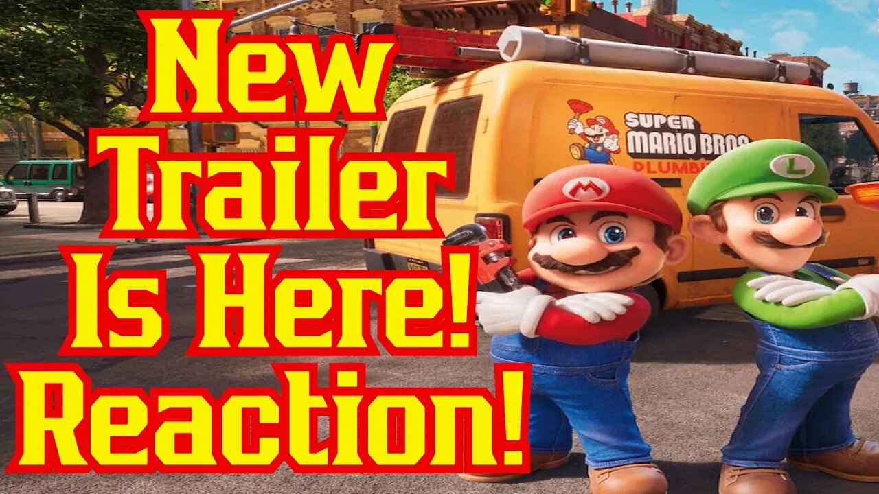 Super Mario Bros Nintendo Movie Trailer and REACTION!