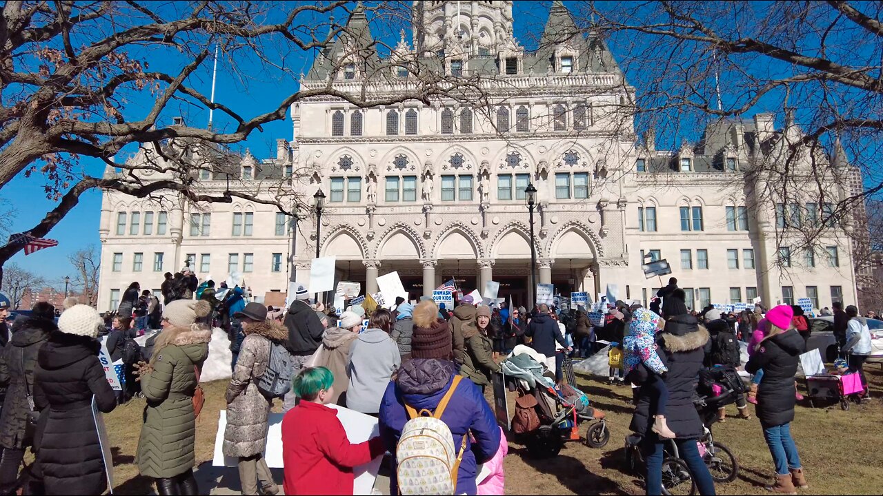 Connecticut Unmask Our Kids Rally - 2.9.22