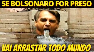 Bolsonaro alopra e ameaça delatar todo mundo se for preso