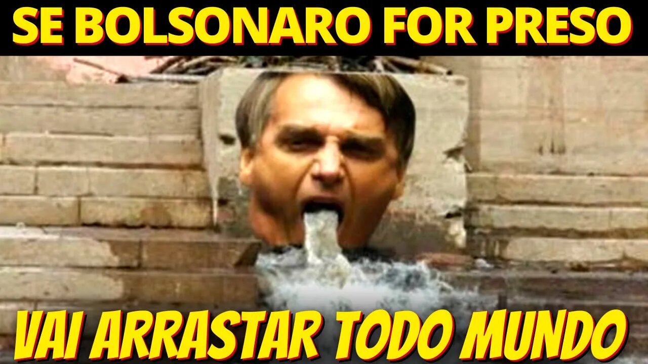 Bolsonaro alopra e ameaça delatar todo mundo se for preso