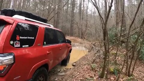 Hurricane Creek Trail, Shelton Laurel, and Bear Wallow Gap with the 4 Runner and NoBo 10 ==== 13