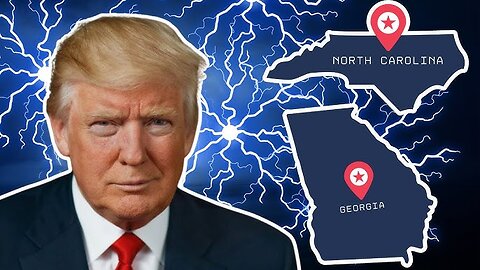 *BOOM* Liberal pollster has Trump WAY UP in Georgia & NC.