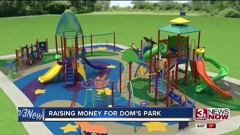 Raising money for Dom's Park