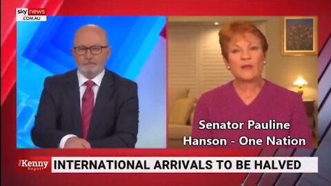 SKY NEWS AU: Senator Pauline Hanson dropping COVID truth bombs