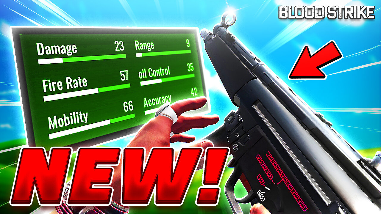 NEW MP5 in Blood Strike is INSANELY BROKEN!