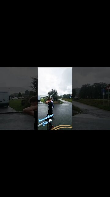 Summertime Rain 🌧 #camperlife #vanlife #monmouth #hikingadventures #britishsummer