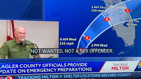If you’re a convicted sex offender, you aren’t allowed in our hurricane shelters - Florida