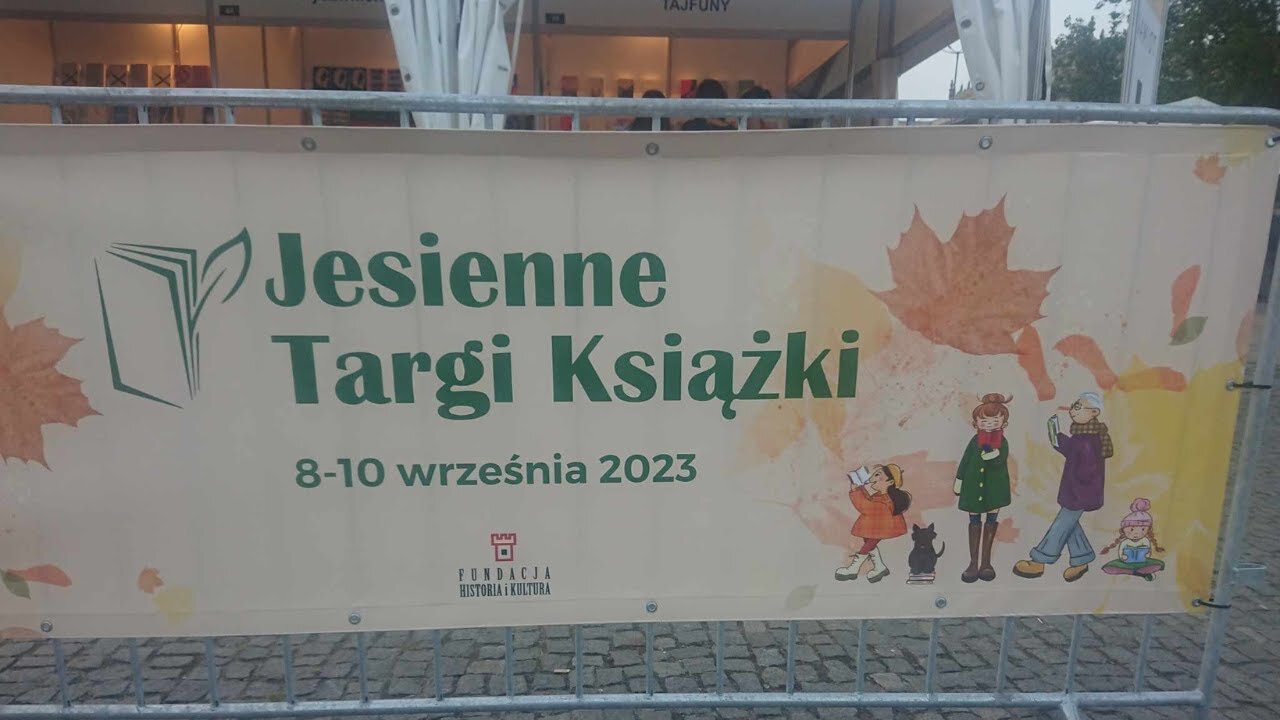 Jesienne targi książki w Warszawie