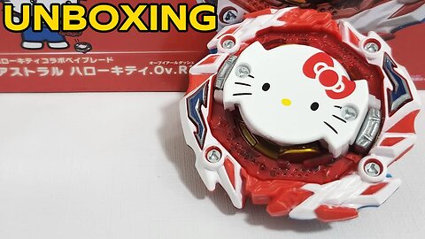 BEYBLADE x HELLO KITTY! | Abrindo o Astral Hello Kitty | B-00 | Unboxing, Análise e Testes