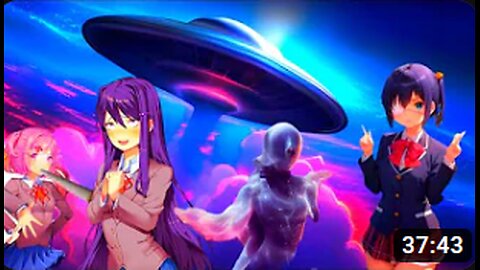 VTUBER & Natsuki Battle ALIENS (FT. Rikka Takanashi)