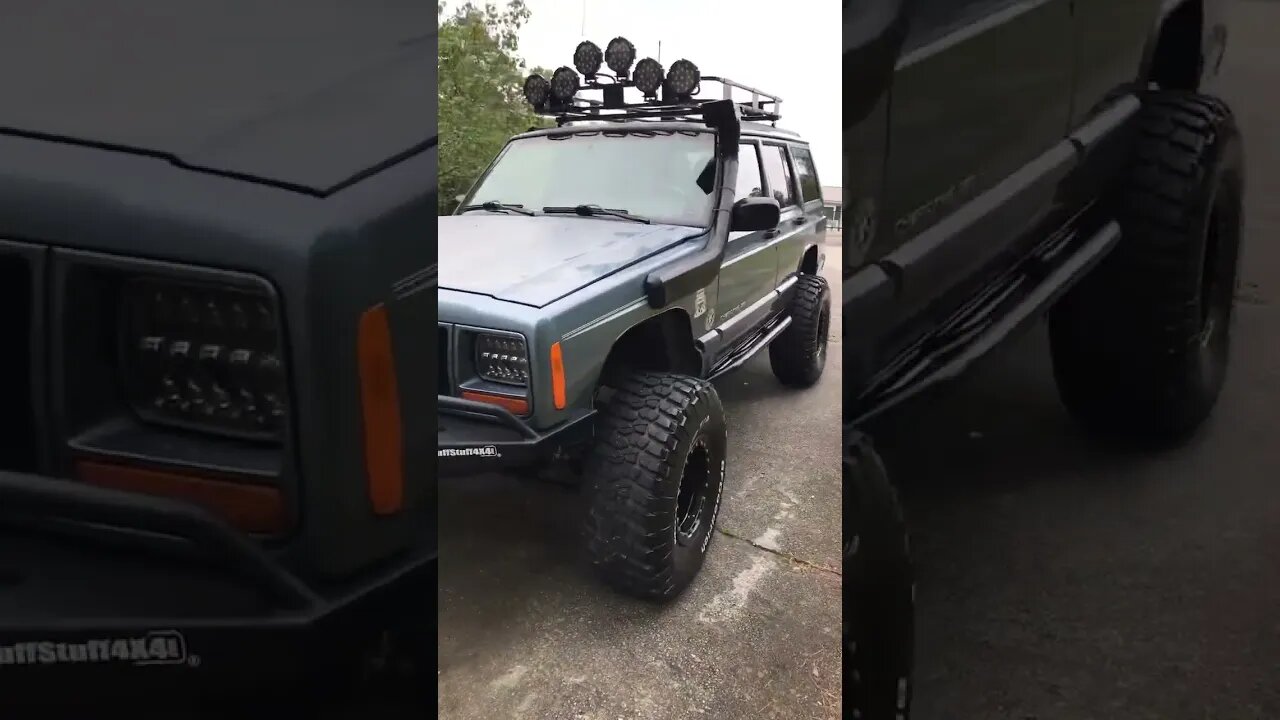 All Shined Up!! #jeepxj #jeep #offroad #xj #jeepcherokee