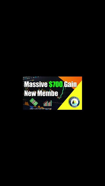 AmericanDreamTrading Massive $700 Gain New Member Stock Market
