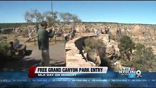 Grand Canyon offers free admission on MLK Day