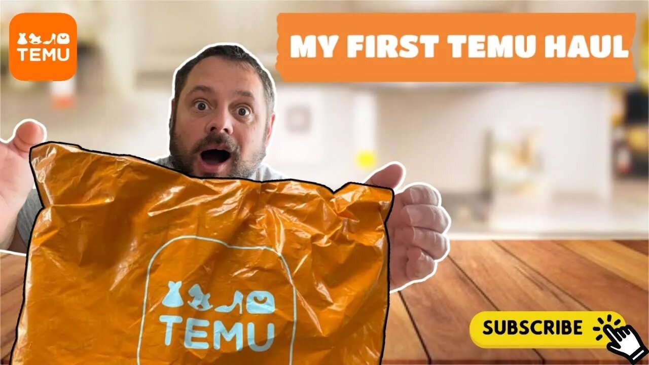 MY FIRST TEMU HAUL!! #temu