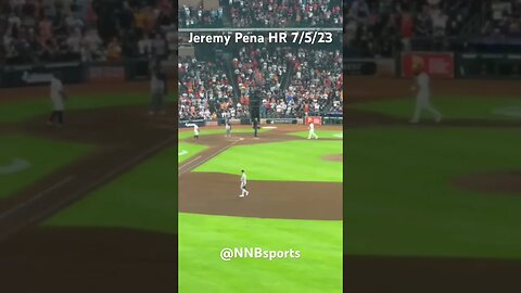 Jeremy Pena HR 7/5/23 #astros #houston #mlb #homerun #shorts #viral #sports #jeremypena #baseball