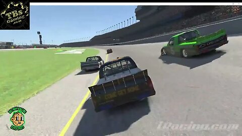 Double Close Call #iracing #simeracing #closecall #bigboyracing #crashes #nascar