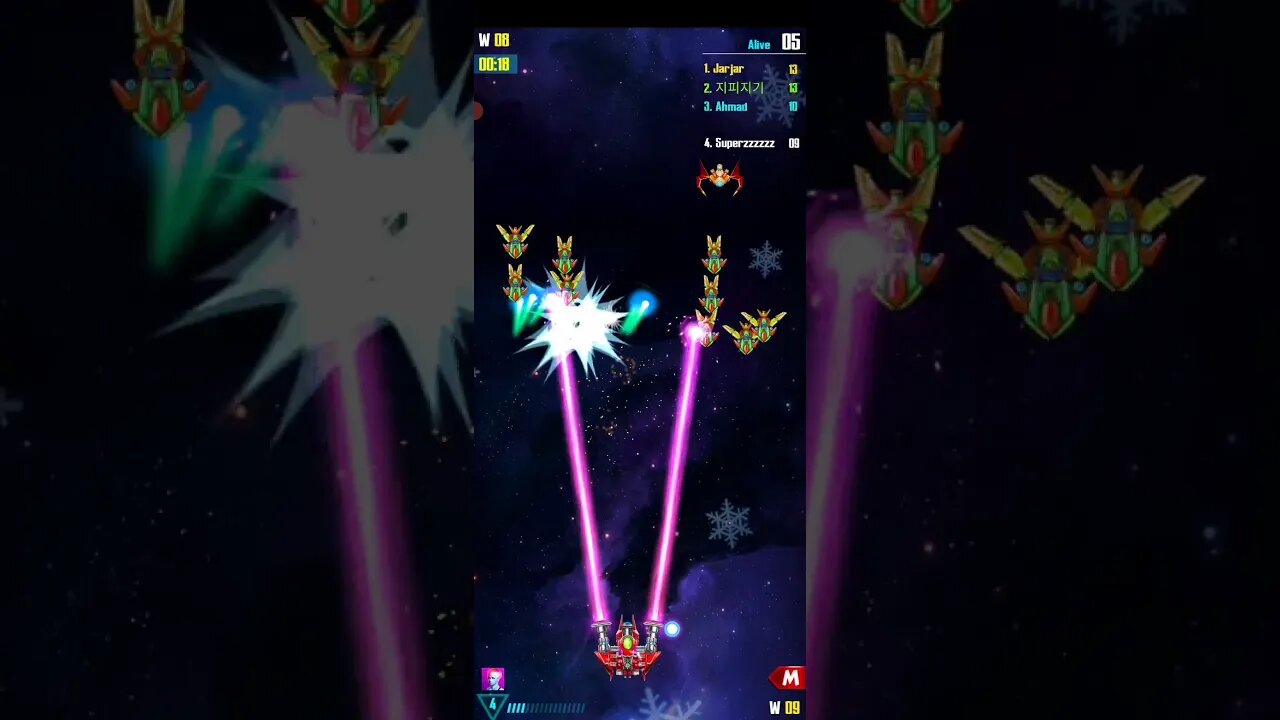 GALAXY ATTACK ALIEN SHOOTER - PVP SURVIVAL 1 VS 30 Master mode (14 Jan 2022)