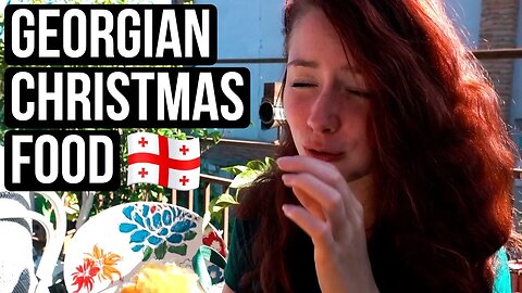 Exploring MTSKHETA and Trying GEORGIAN CHRISTMAS FOOD