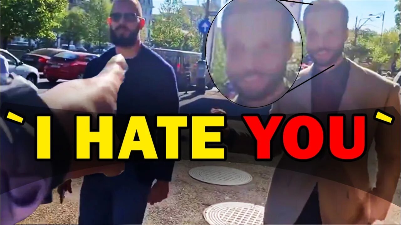 Andrew Tate HARASSED By Journalist