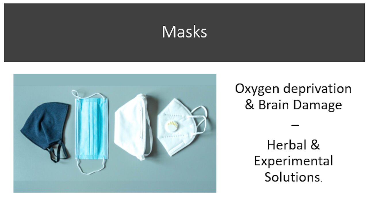 Masks - Hypoxia - Preventing Brain Damage with supplements