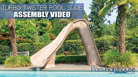 Turbo Twister Pool Slide Assembly Video by SR Smith