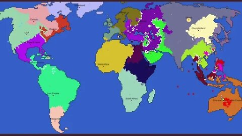 Ages of Conflict Timelapse: War to Unite the Earth