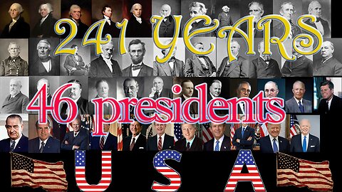 248 years,all 46 U.S. Presidents to know in 10 minutes!