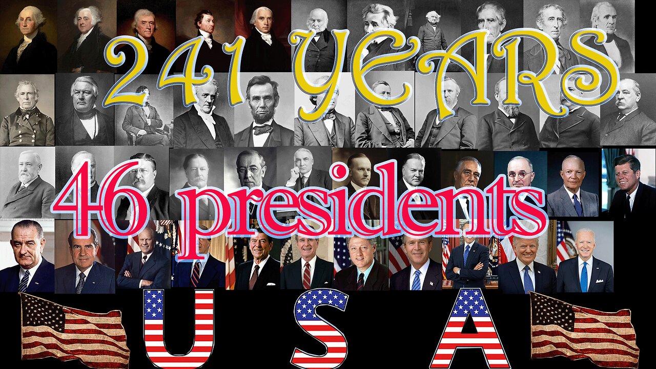 248 years,all 46 U.S. Presidents to know in 10 minutes!