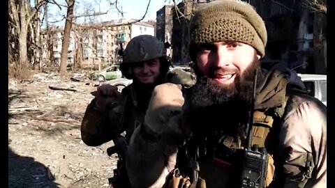 Chechens very comfortable in Mariupol