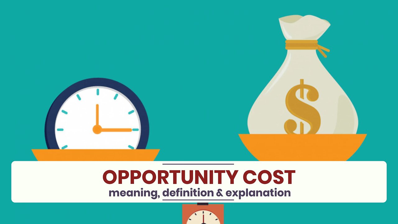 What is OPPORTUNITY COST?