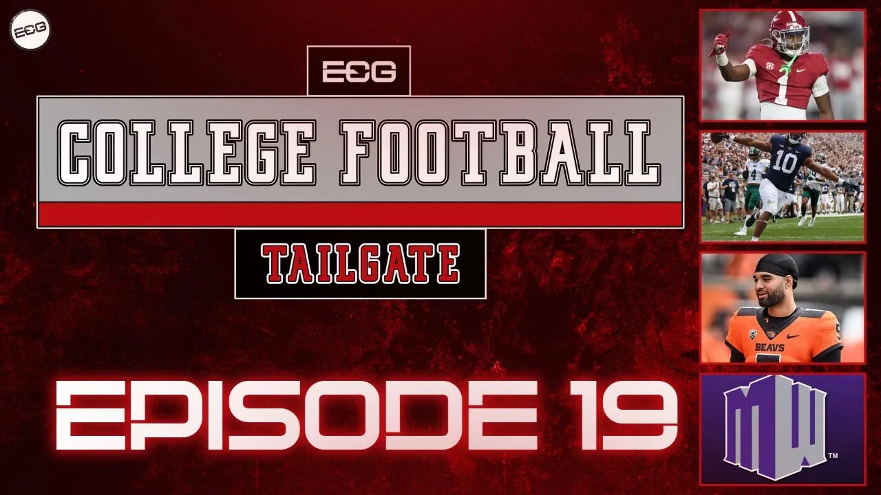 Mountain West Predictions - DJ U - Penn State Running Backs | #collegefootball Tailgate | EP 19