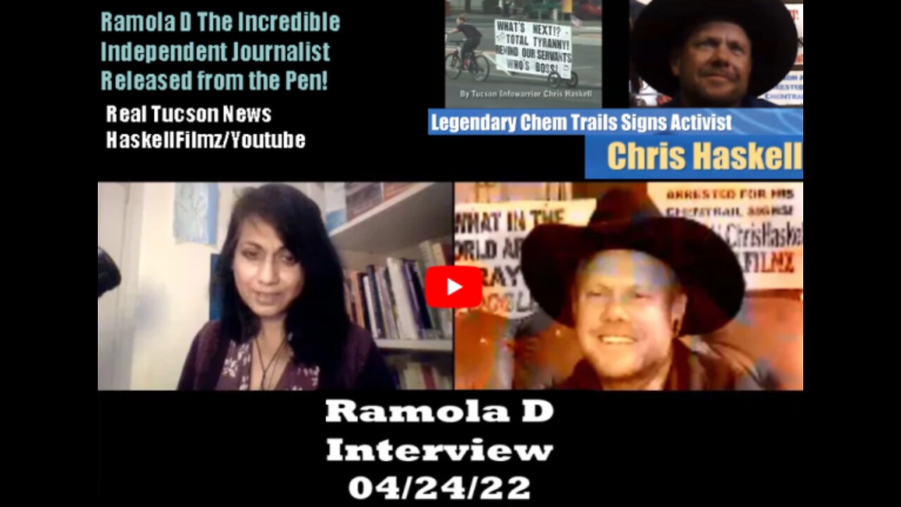 HaskellFilmz Interview: Ramola D The Incredible Independent Journalist released from the Pen!