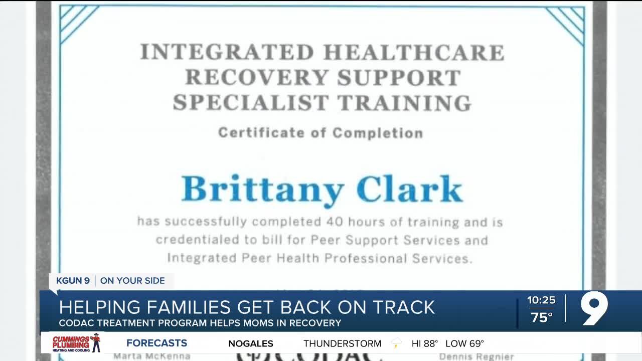 CODAC HELPS MOMS IN RECOVERY