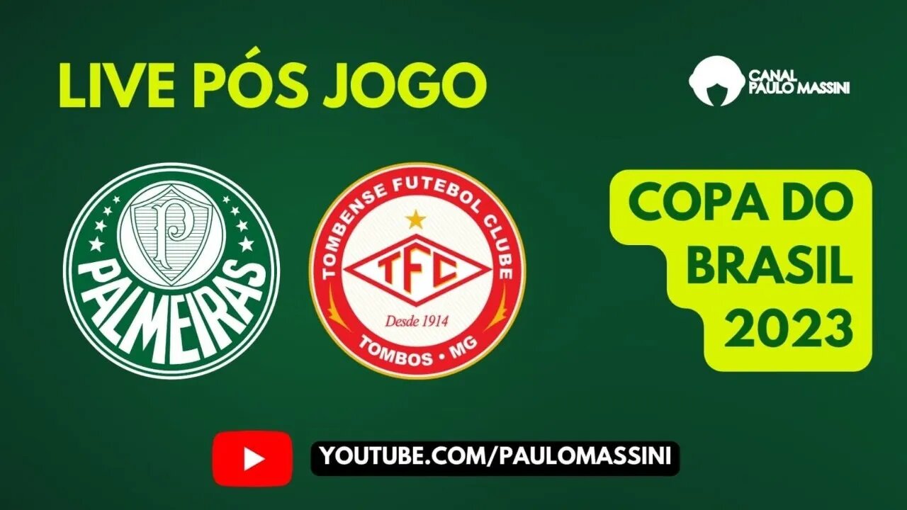 PÓS-JOGO PALMEIRAS 4 X 2 TOMBENSE COPA DO BRASIL. COLETIVA ABEL FERREIRA.