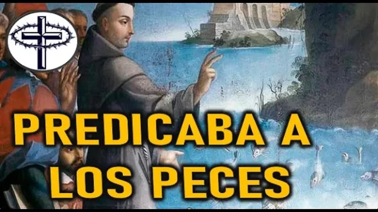 PREDICABA A LOS PECES SAN ANTONIO DE PADUA 13 JUNIO
