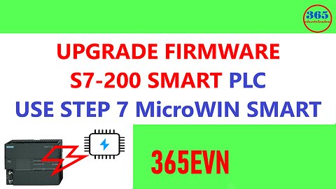 0045 - Upgrade Firmware PLC Siemens S7 200 SMART on Step7 Microwin smart