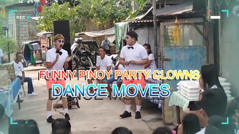 FUNNY PINOY CLOWNS DANCE MOVES