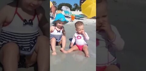 Funny Baby Videos playing # Short