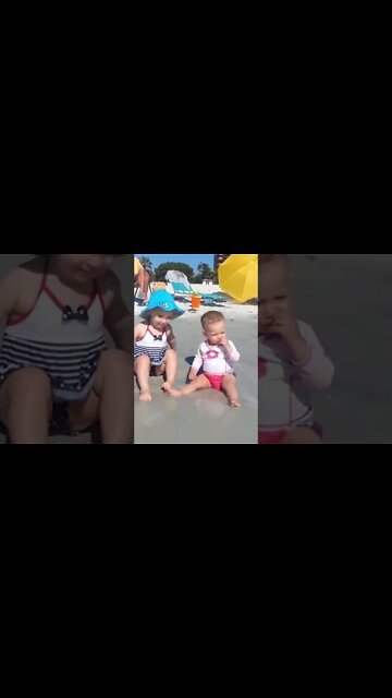 Funny Baby Videos playing # Short