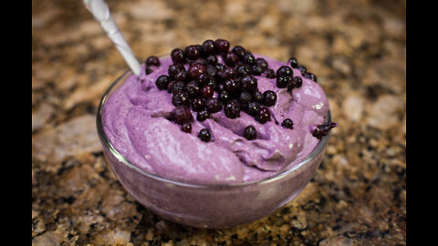 Keto Blueberry Pudding 😀😀😀